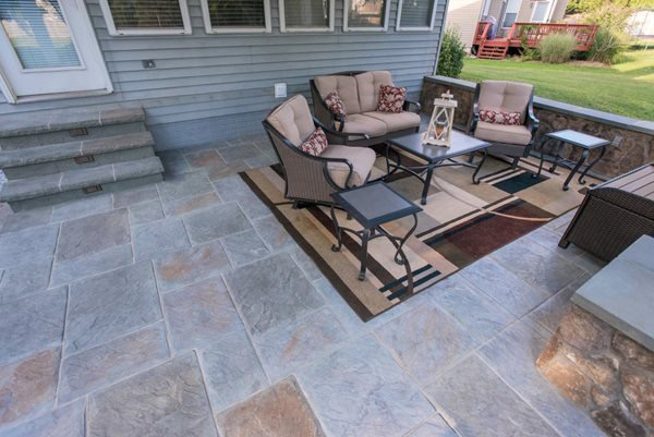 concrete patio